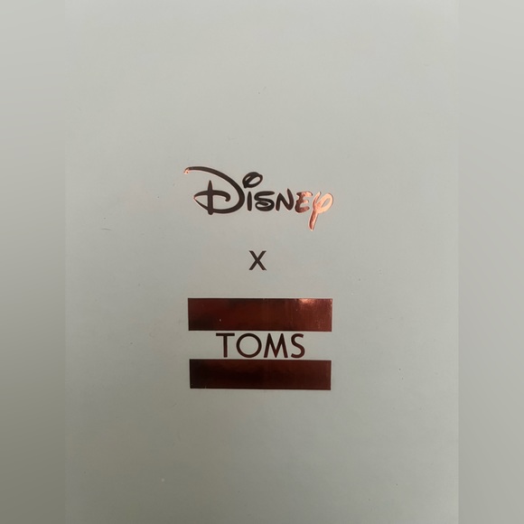 TOMS Disney Cinderella Deconstructed Alpargatas Gus & Jacques Slip On Size 7 - Picture 7 of 8